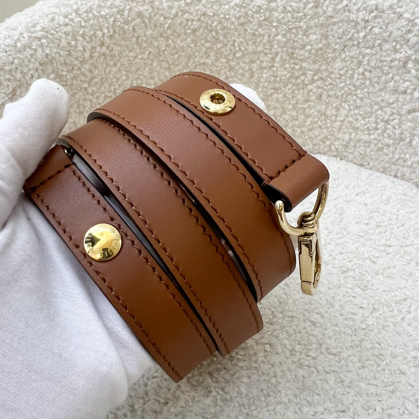 LV Mini Dauphine in Reverse Monogram, Monogram Canvas and GHW