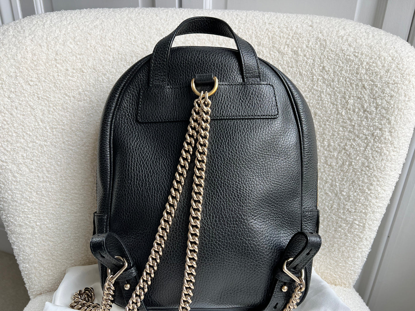 Gucci GG Black Soho Backpack