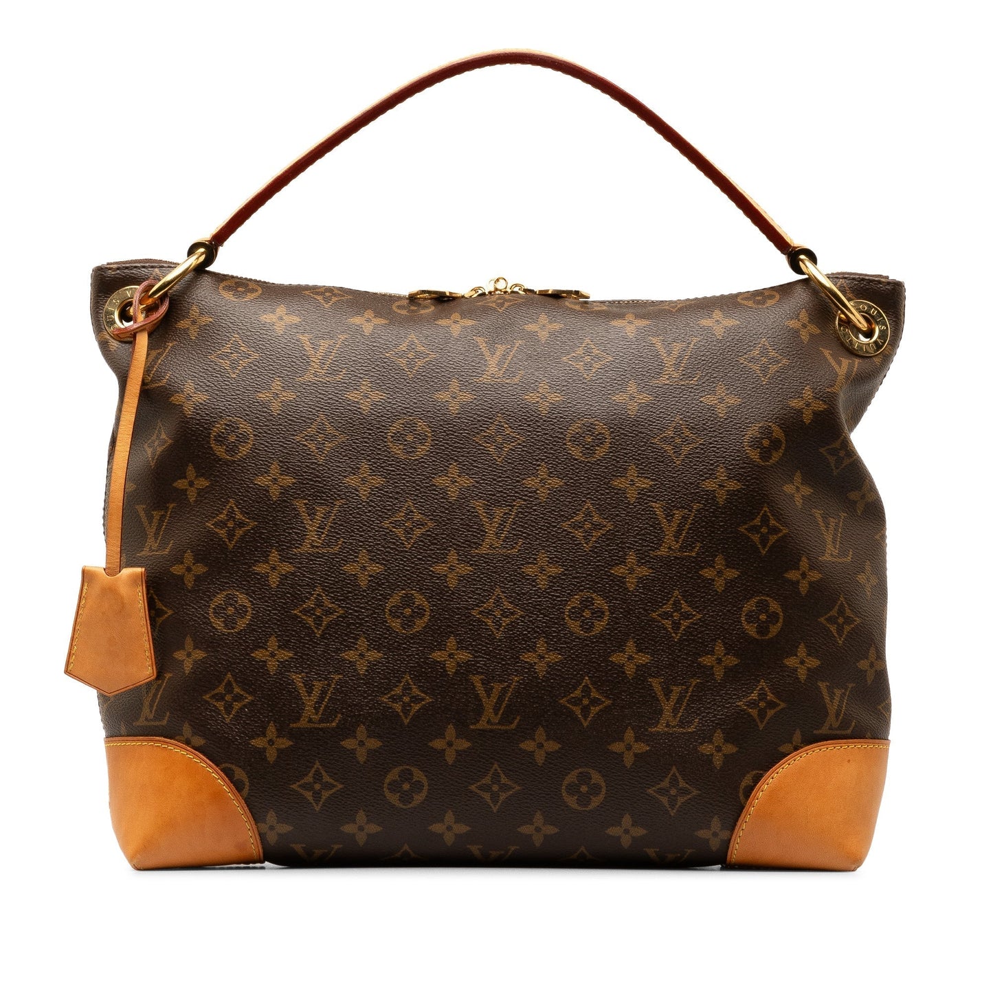 Brown Louis Vuitton Monogram Berri PM Shoulder Bag