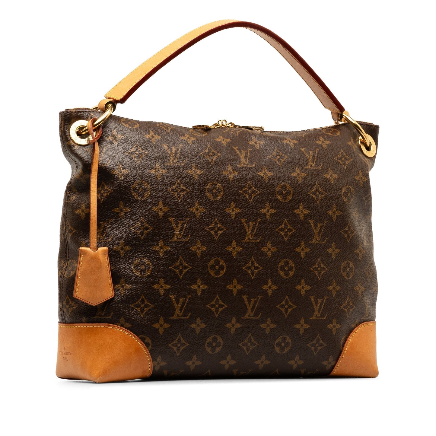 Brown Louis Vuitton Monogram Berri PM Shoulder Bag