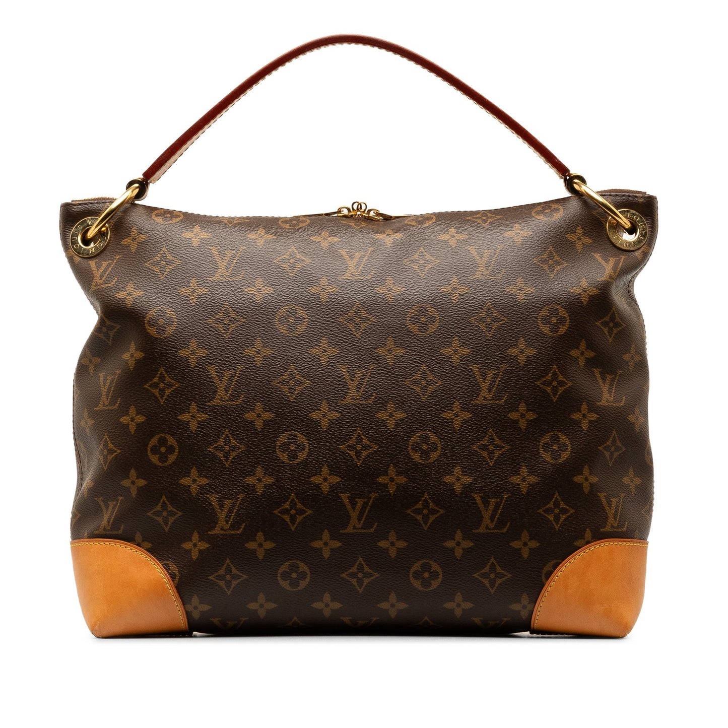 Brown Louis Vuitton Monogram Berri PM Shoulder Bag