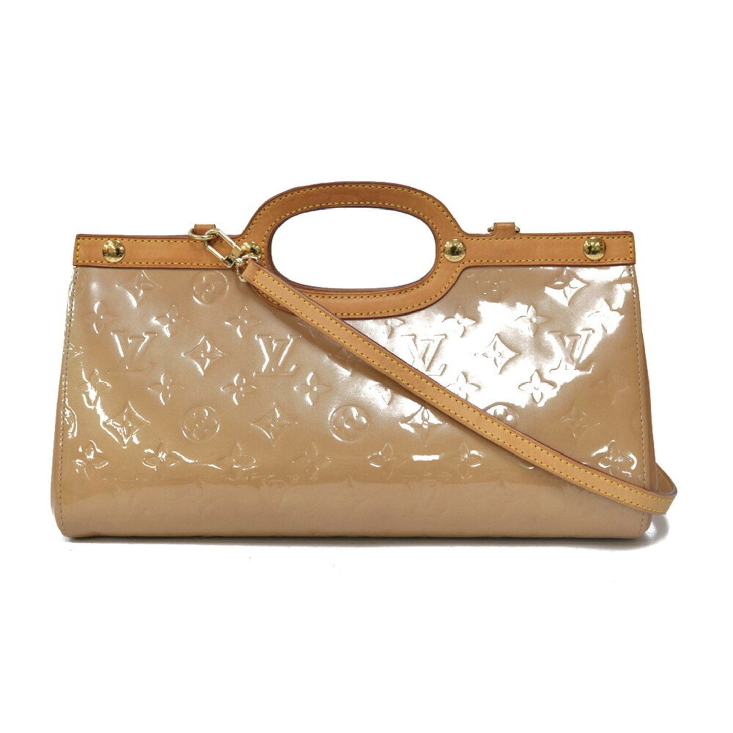 Louis Vuitton Roxbury  Patent Leather Shoulder Bag ()