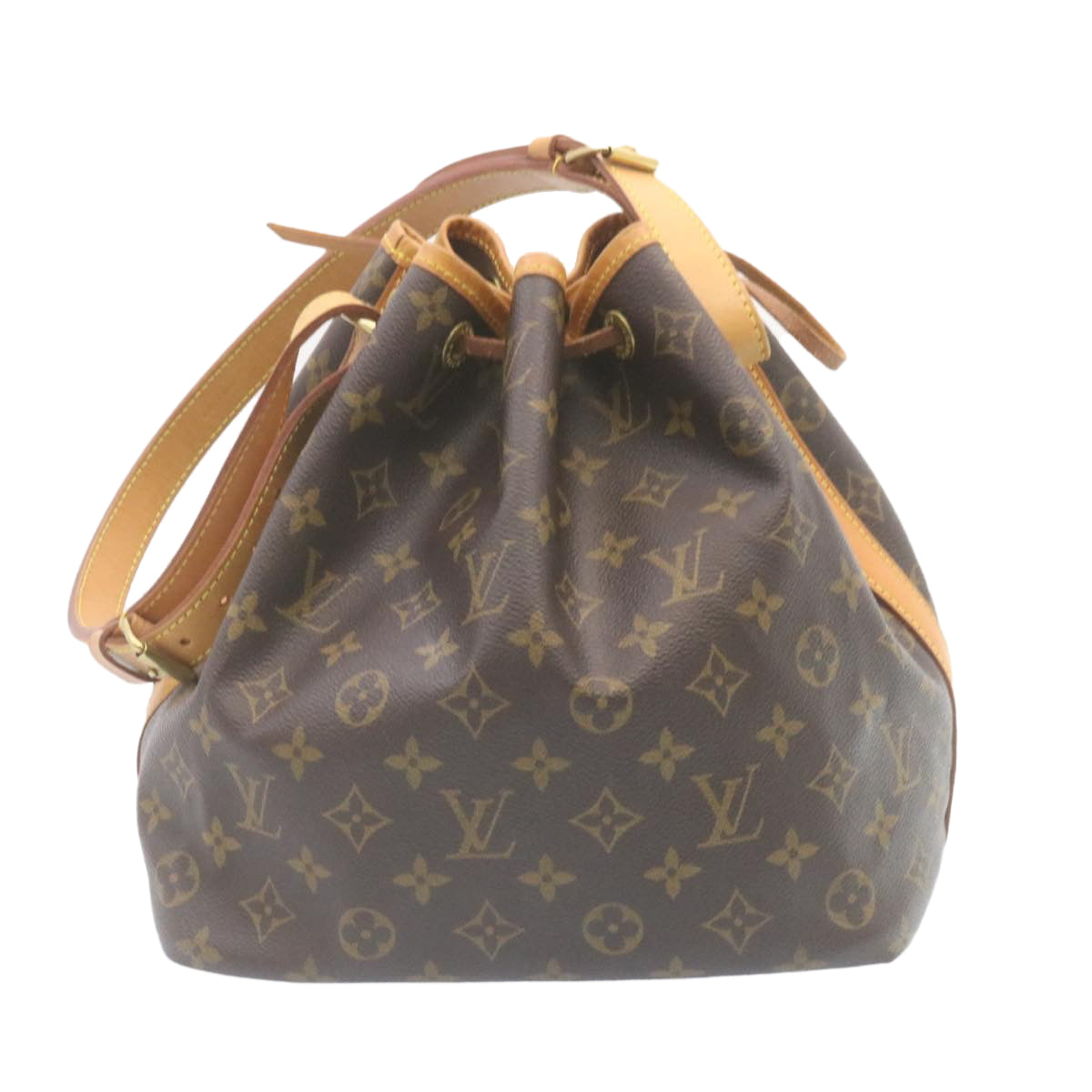 Louis Vuitton Petit Noé  Canvas Shoulder Bag ()