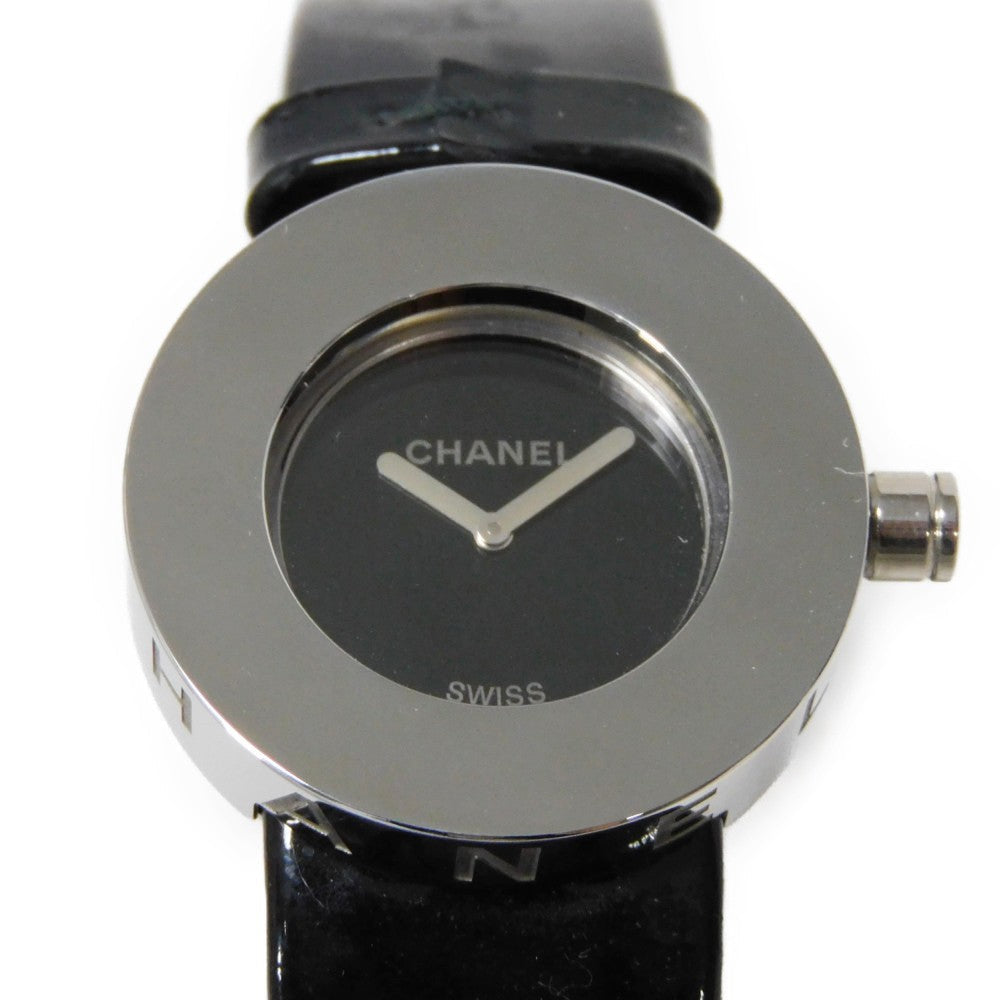 CHANEL Watches Quartz H0579 Stainless steel, enamel black La Ronde black dial Women Secondhand