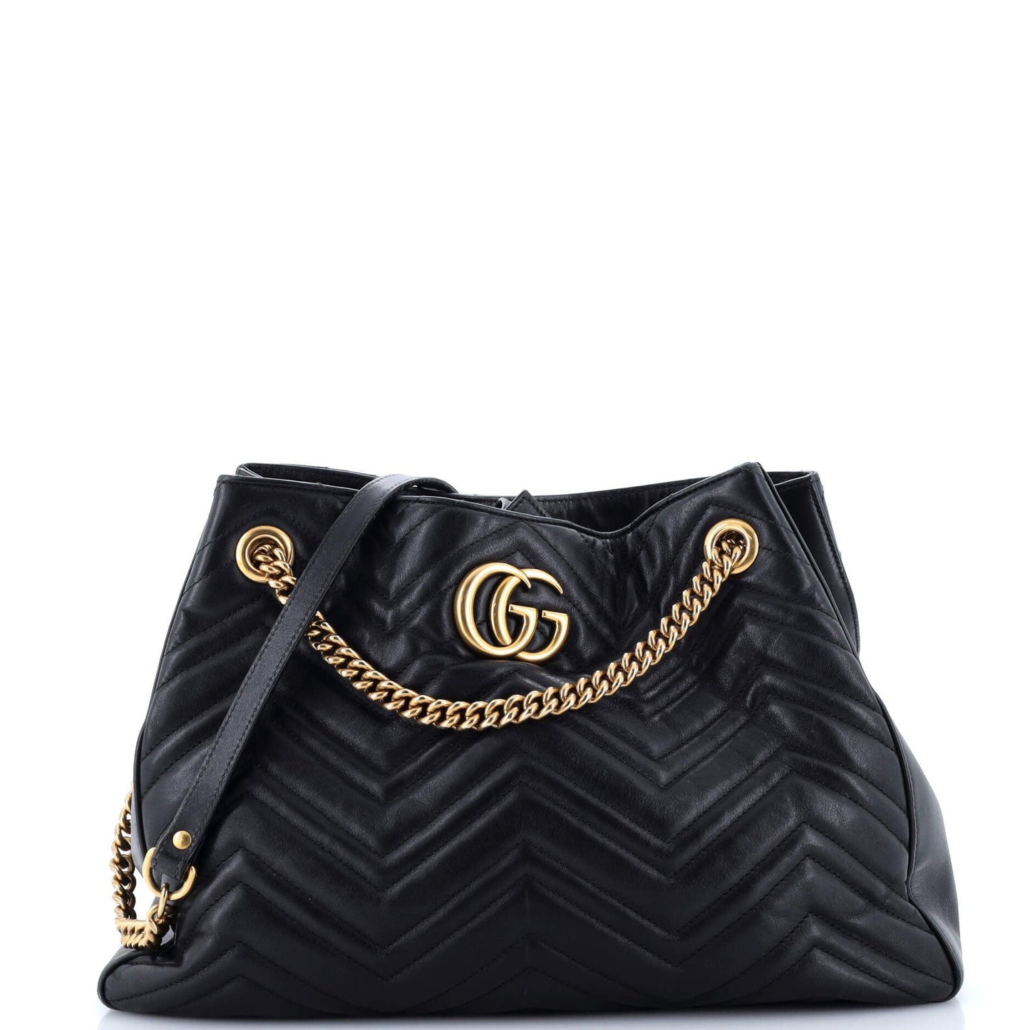 GG Marmont Chain Shoulder Bag Matelasse Leather