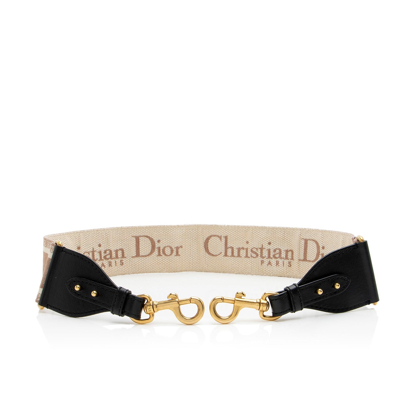 Dior Embroidered Oblique Shoulder Strap