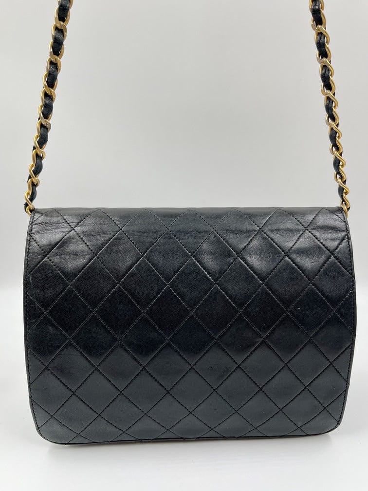 Vintage Black Chanel Flap Bag