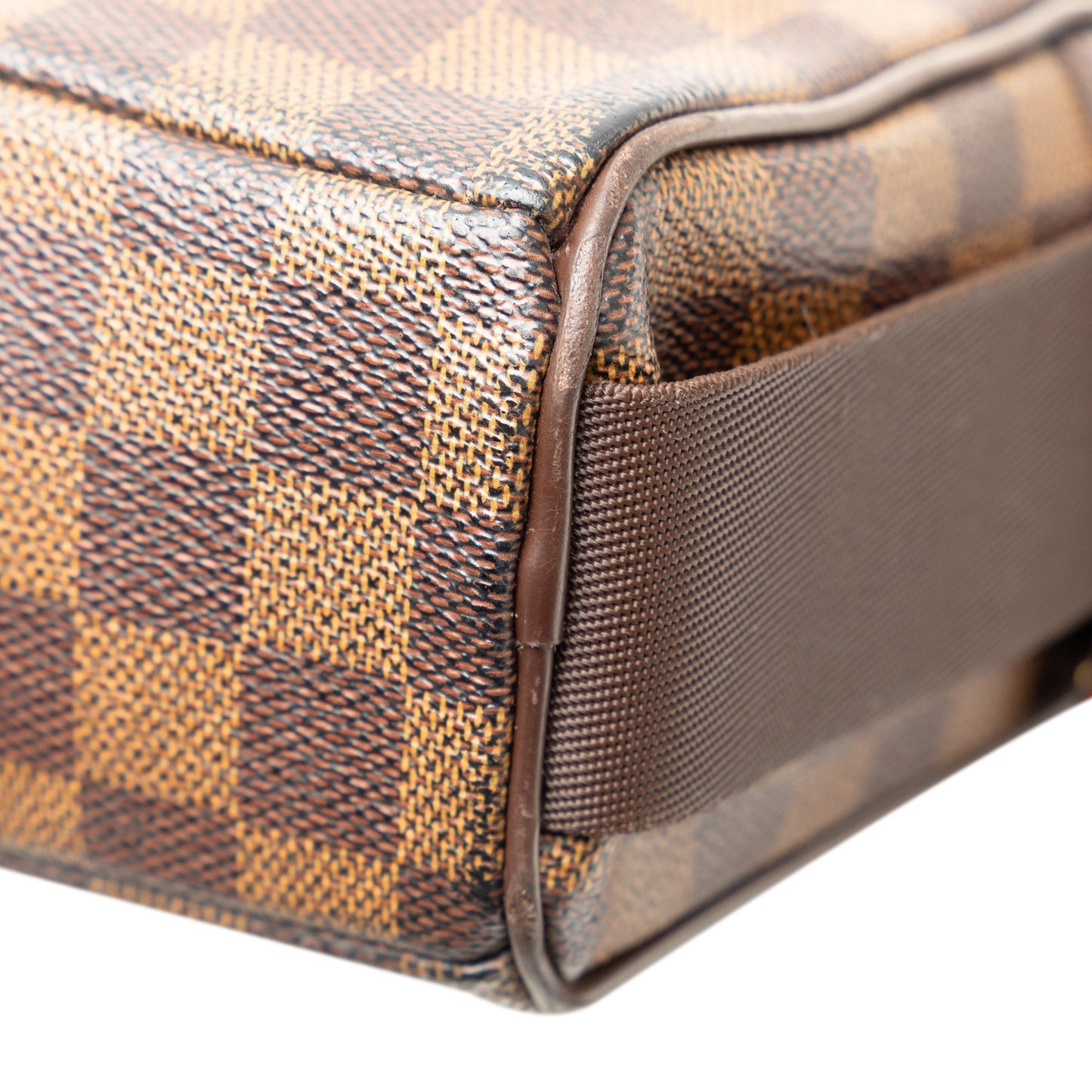 Brown Louis Vuitton Damier Ebene Olav PM Crossbody Bag