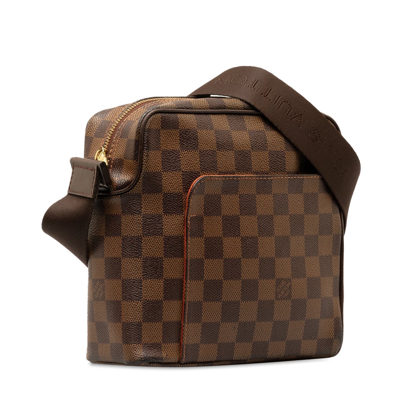 Brown Louis Vuitton Damier Ebene Olav PM Crossbody Bag