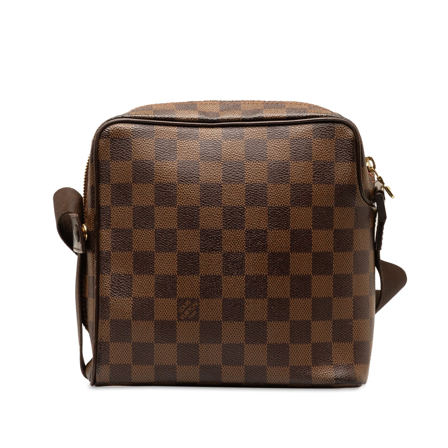 Brown Louis Vuitton Damier Ebene Olav PM Crossbody Bag