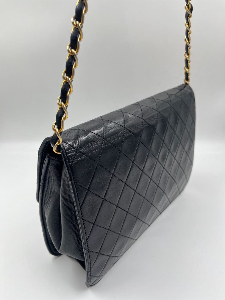 Vintage Black Chanel Flap Bag