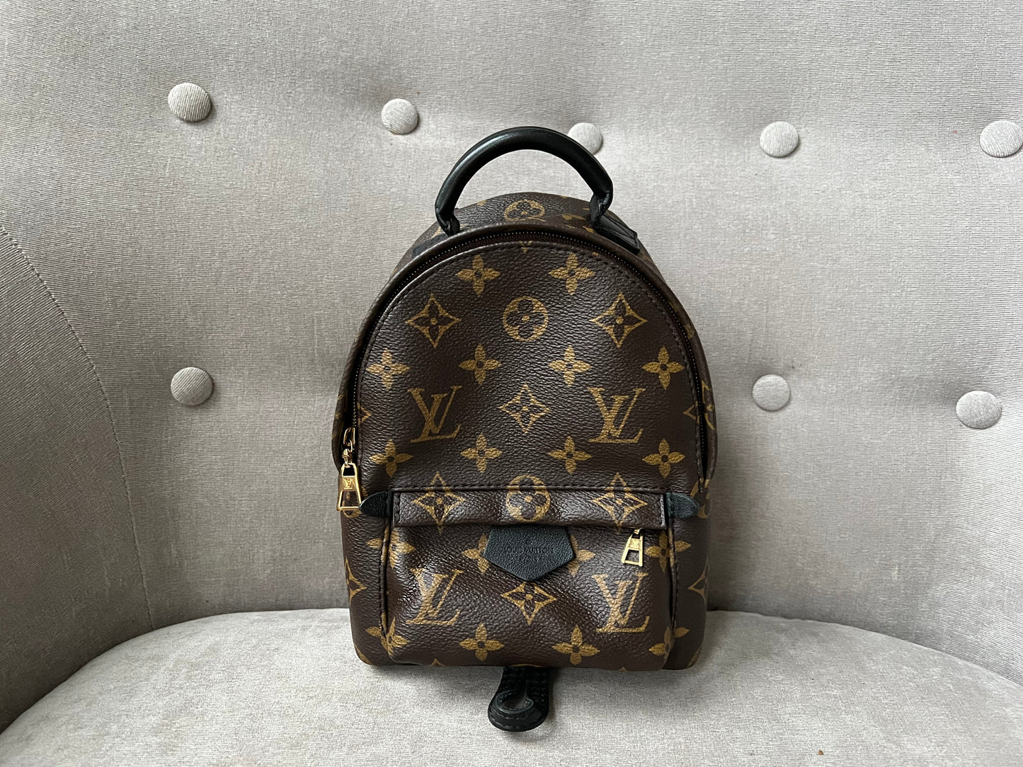 Louis Vuitton Palm Springs Mini Backpack - one strap