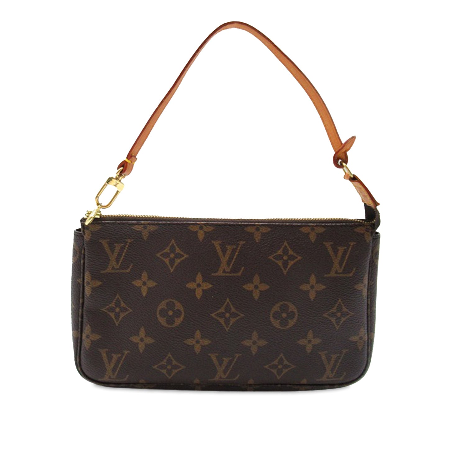 Brown Louis Vuitton Monogram Pochette Accessoires Shoulder Bag