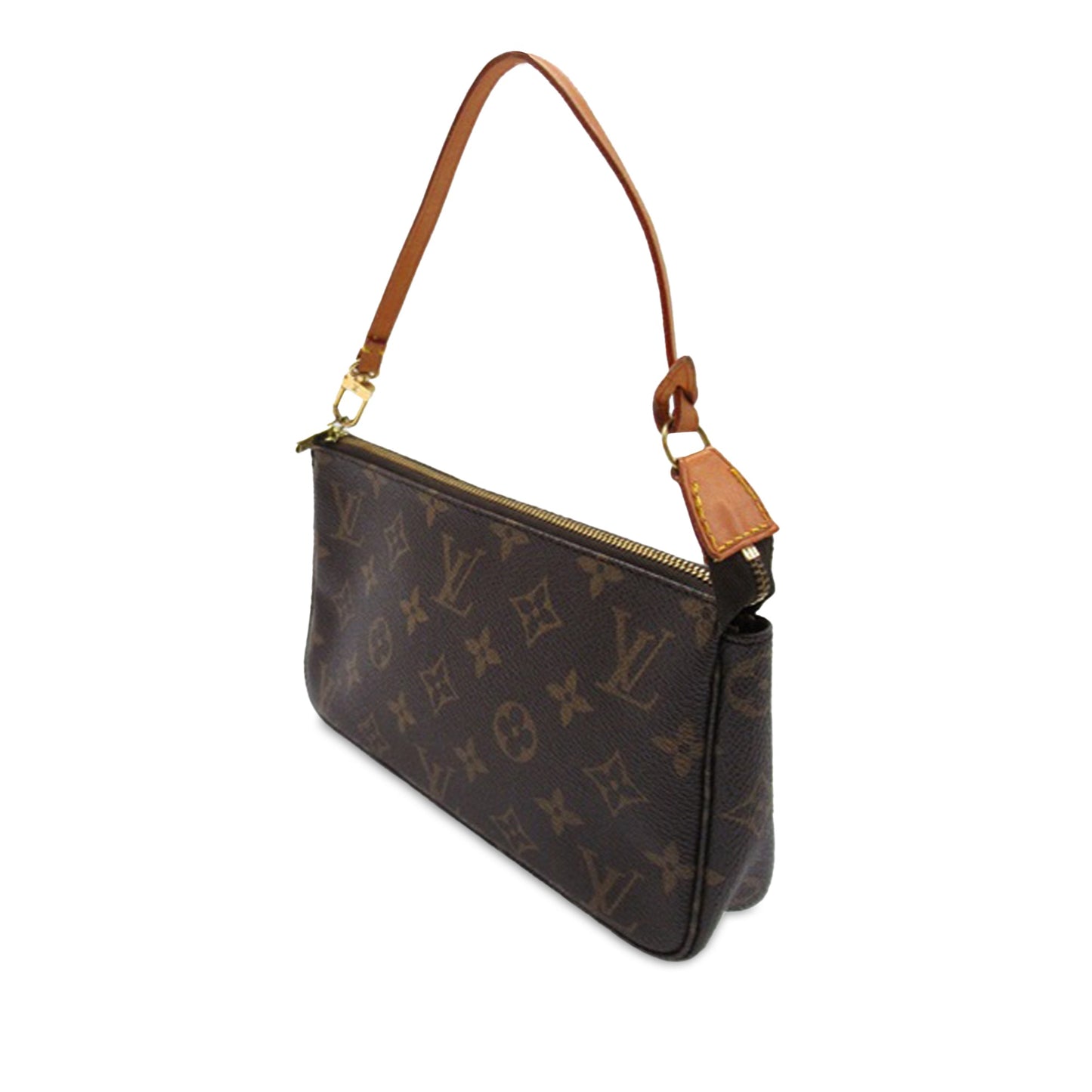 Brown Louis Vuitton Monogram Pochette Accessoires Shoulder Bag