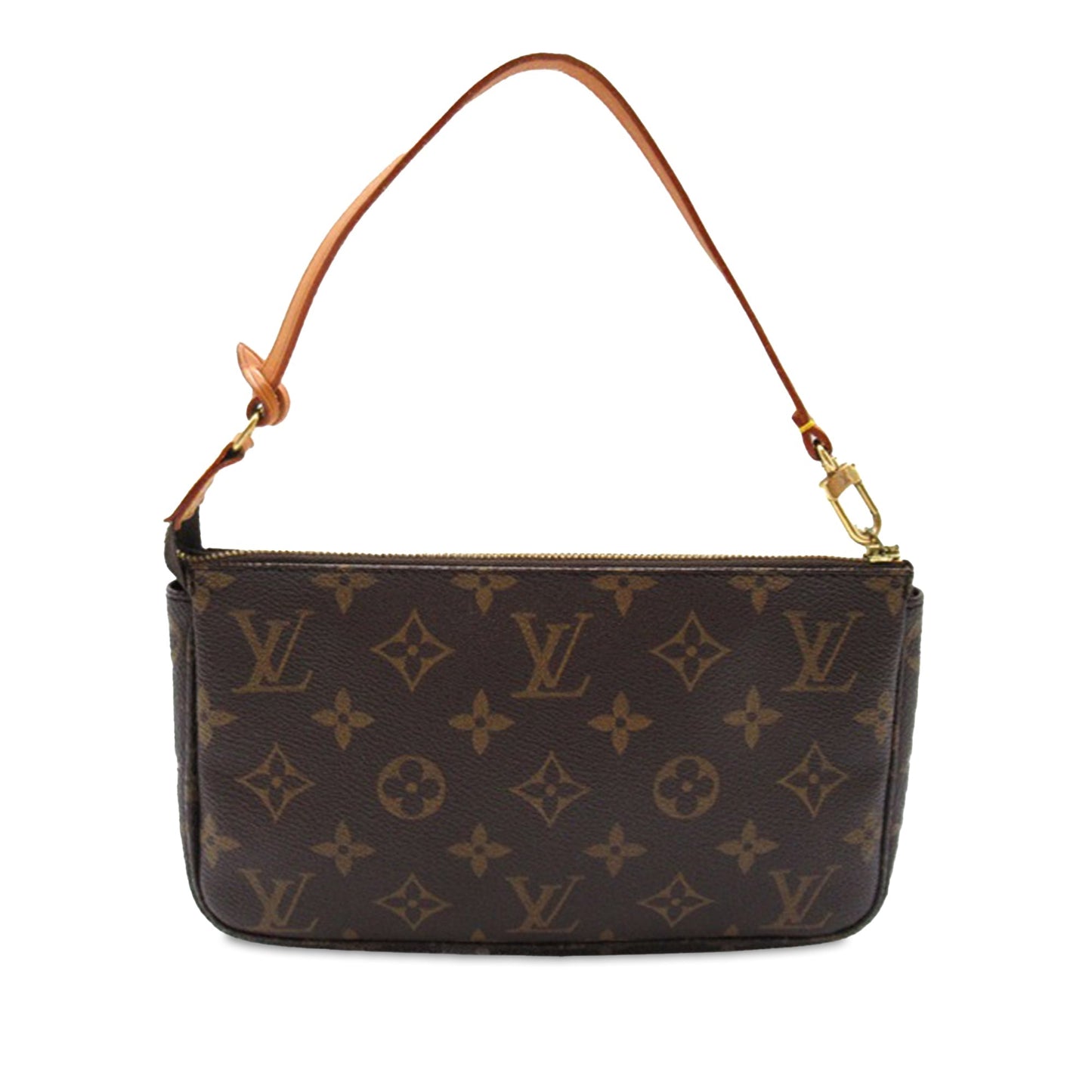 Brown Louis Vuitton Monogram Pochette Accessoires Shoulder Bag