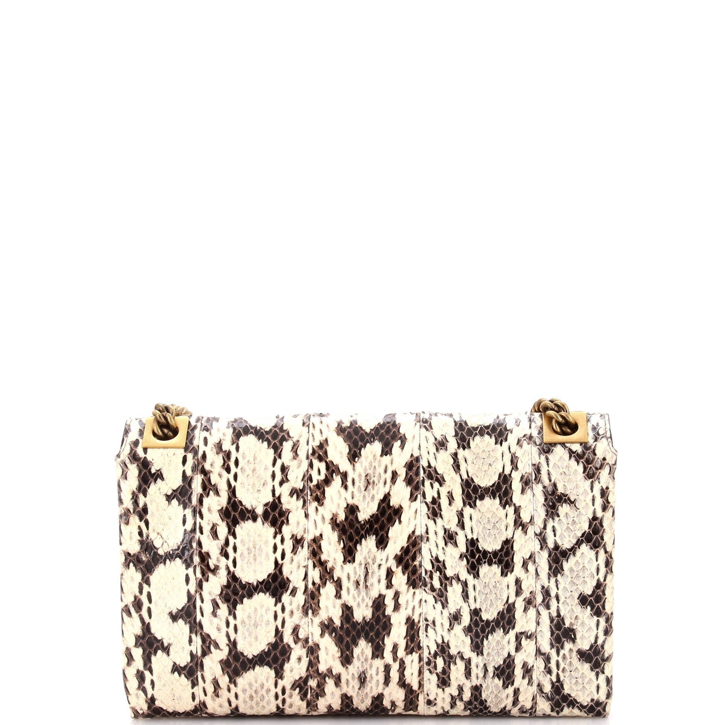 Osiride Shoulder Bag Embellished Snakeskin Medium