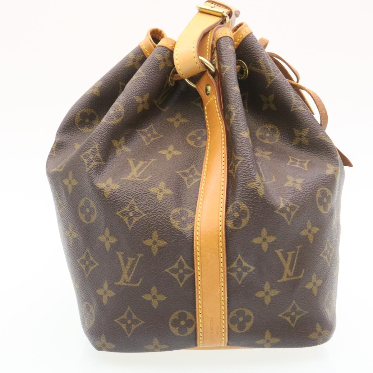 Louis Vuitton Petit Noé  Canvas Shoulder Bag ()