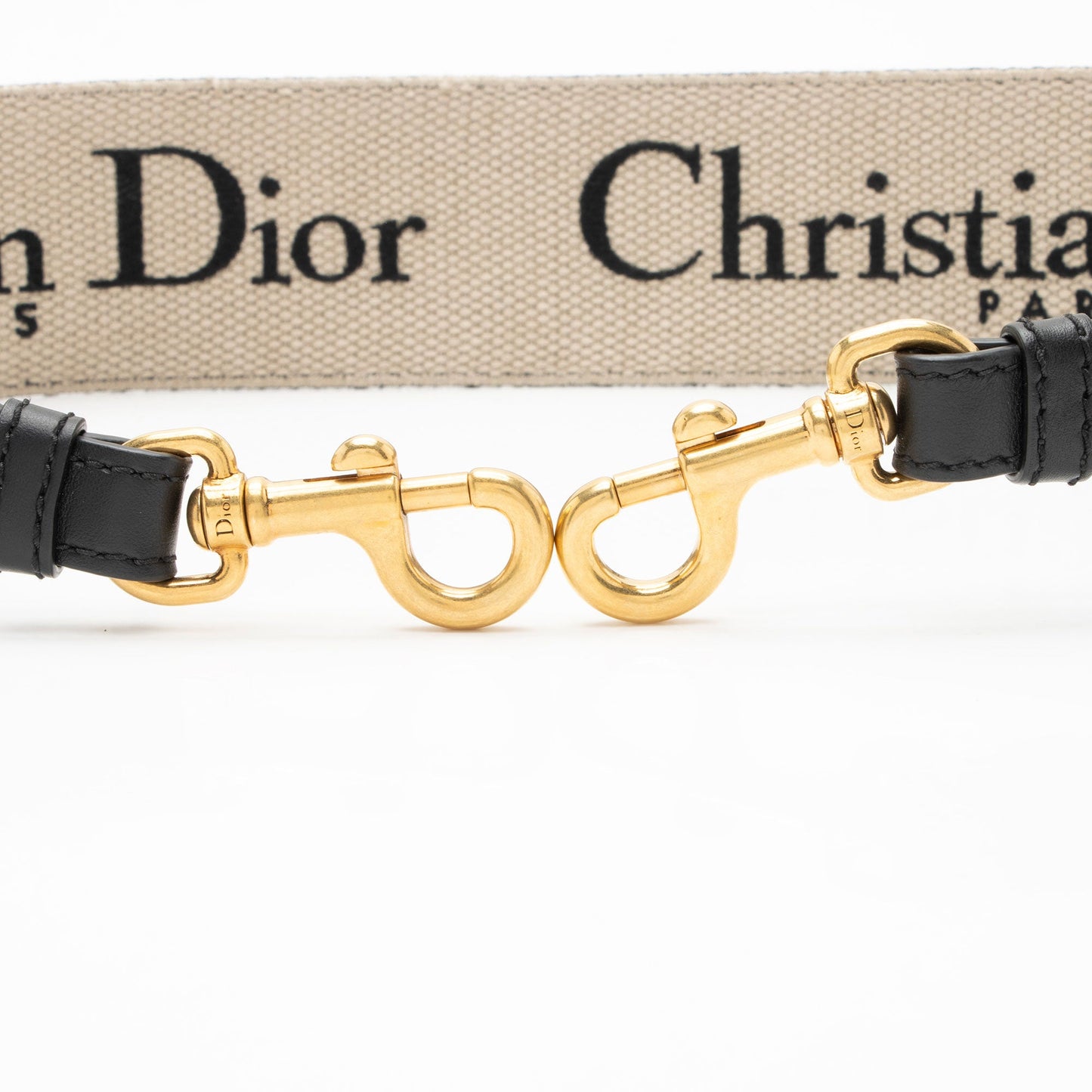 Dior Embroidered Oblique Shoulder Strap