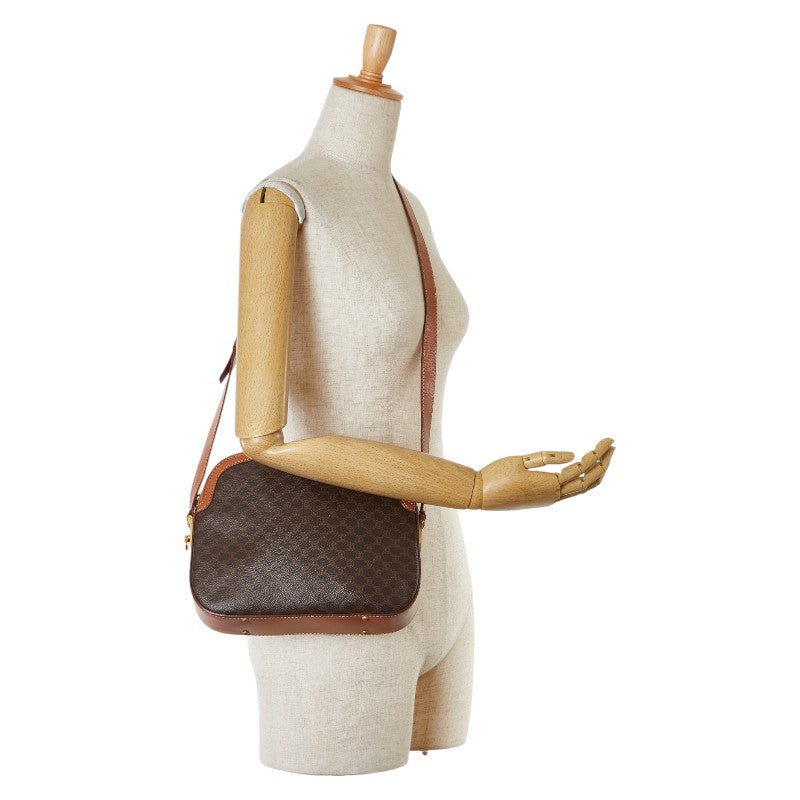 Celine Macadam PVC Leather Shoulder Bag