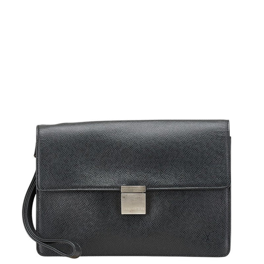 Louis Vuitton Taiga Selenga Clutch Bag M30782