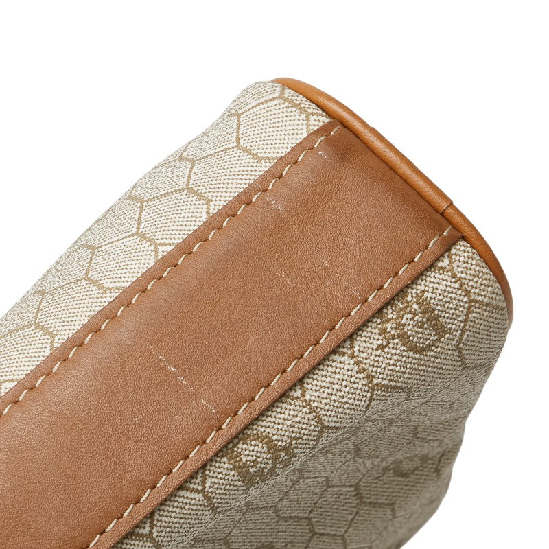 Dior Honeycomb PVC Leather Clutch Bag