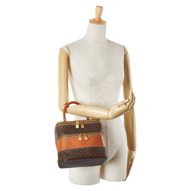 Celine Macadam PVC Leather Vanity Bag