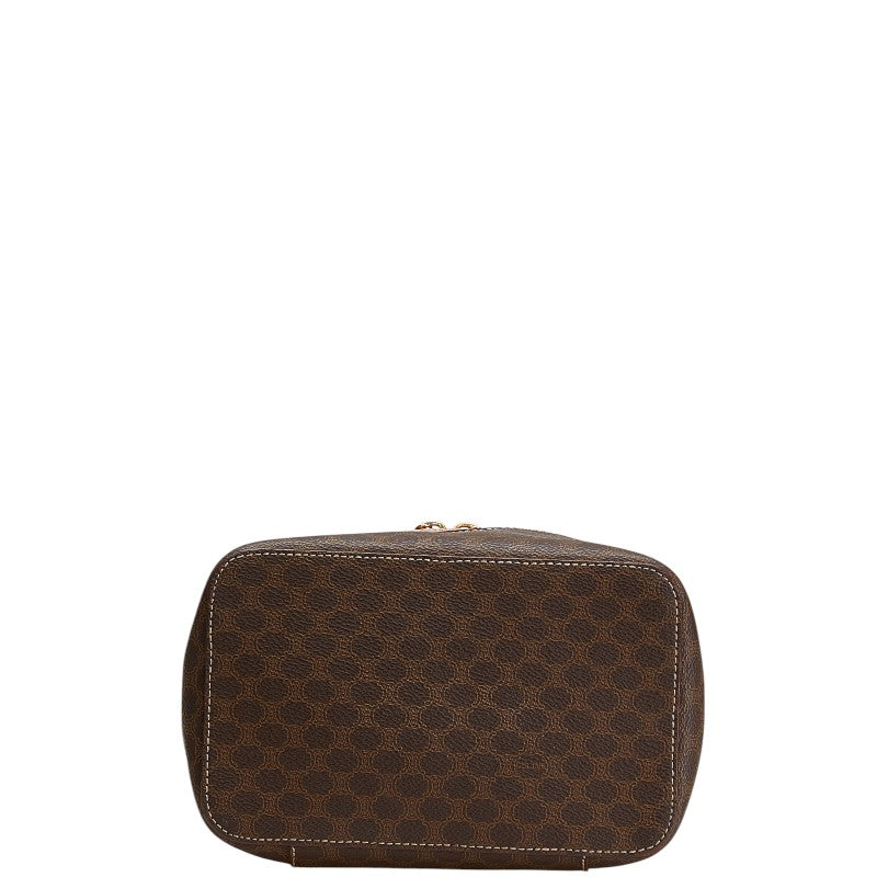 Celine Macadam PVC Leather Vanity Bag
