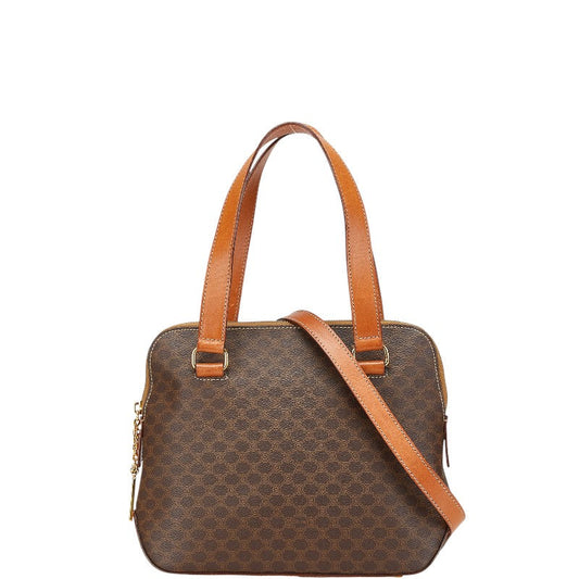 Celine Macadam PVC Leather 2way Handbag