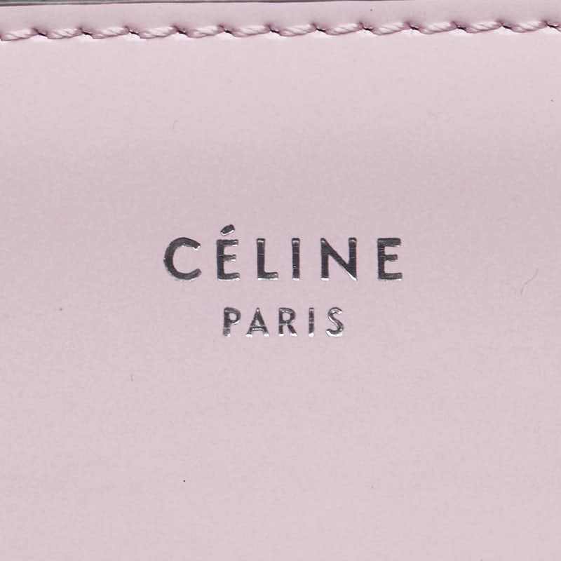 Celine Pink Leather Clutch Bag