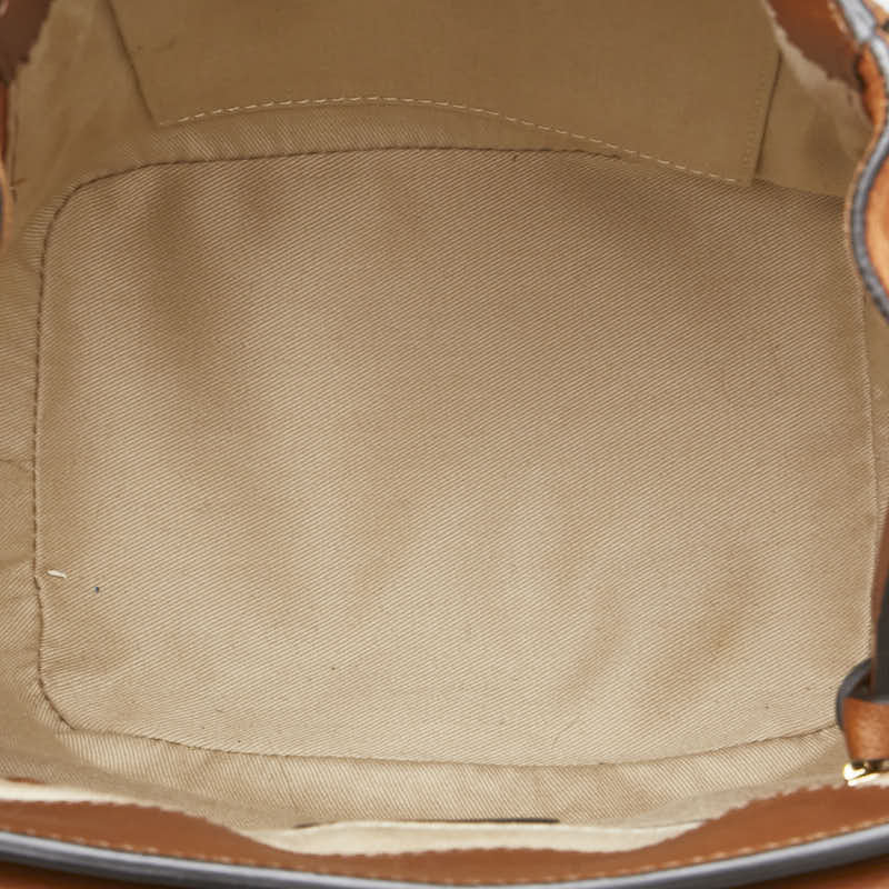 Chloe Leather Suede Faye 2way Backpack