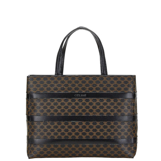 Celine Macadam PVC Leather Handbag