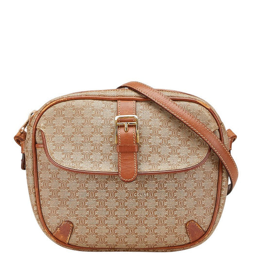 Celine Macadam PVC Leather Shoulder Bag