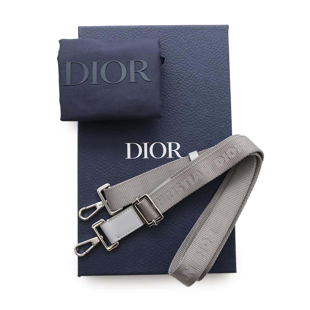 Dior CDDiamond Shoulder Bag Gray2ESBC119DCO Canvas