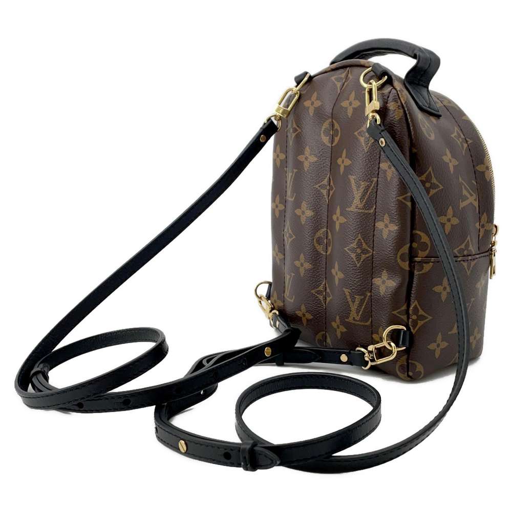 LOUIS VUITTON Palm Springs Backpack NoirM44873 Monogram Size MINI