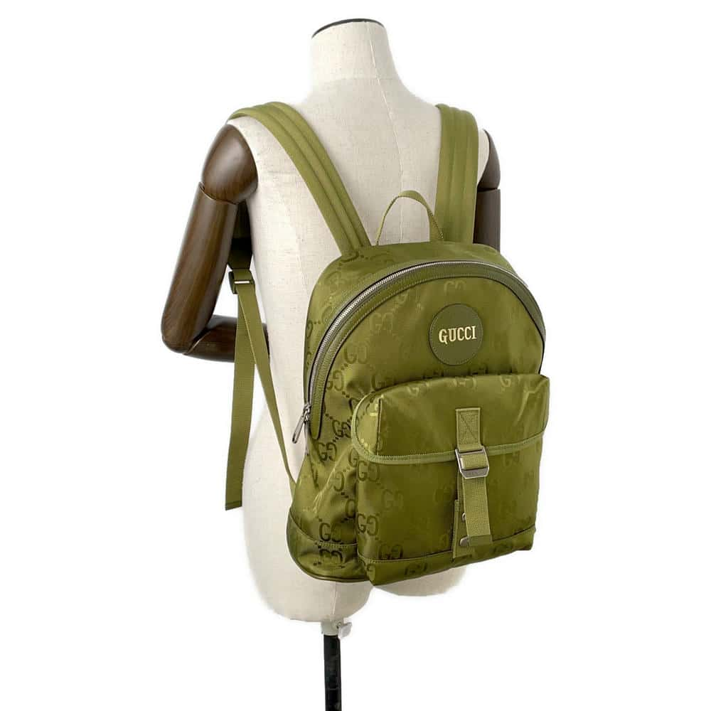 GUCCI Off the Grid GGNylon Backpack Khaki644992 Nylon Leather