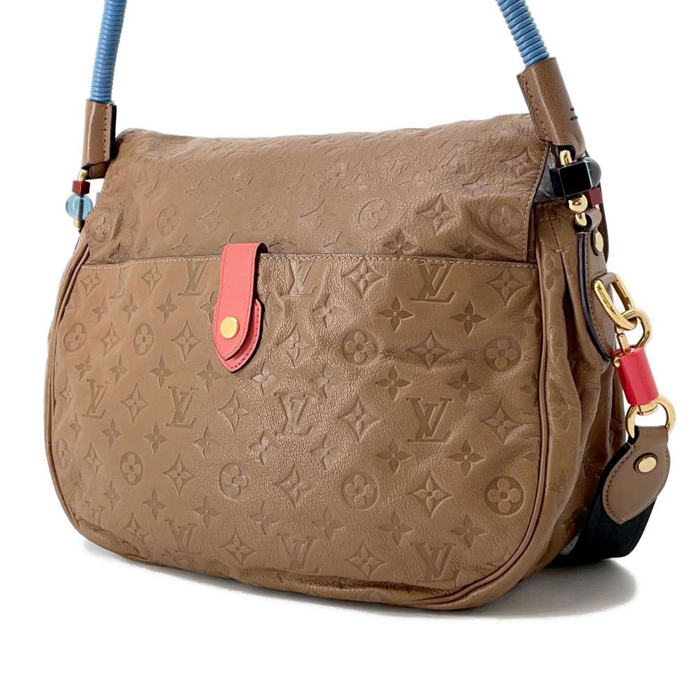 LOUIS VUITTON Flap Shoulder Bag collection Printemps - Ete 2010 Brown Monogram - Underground