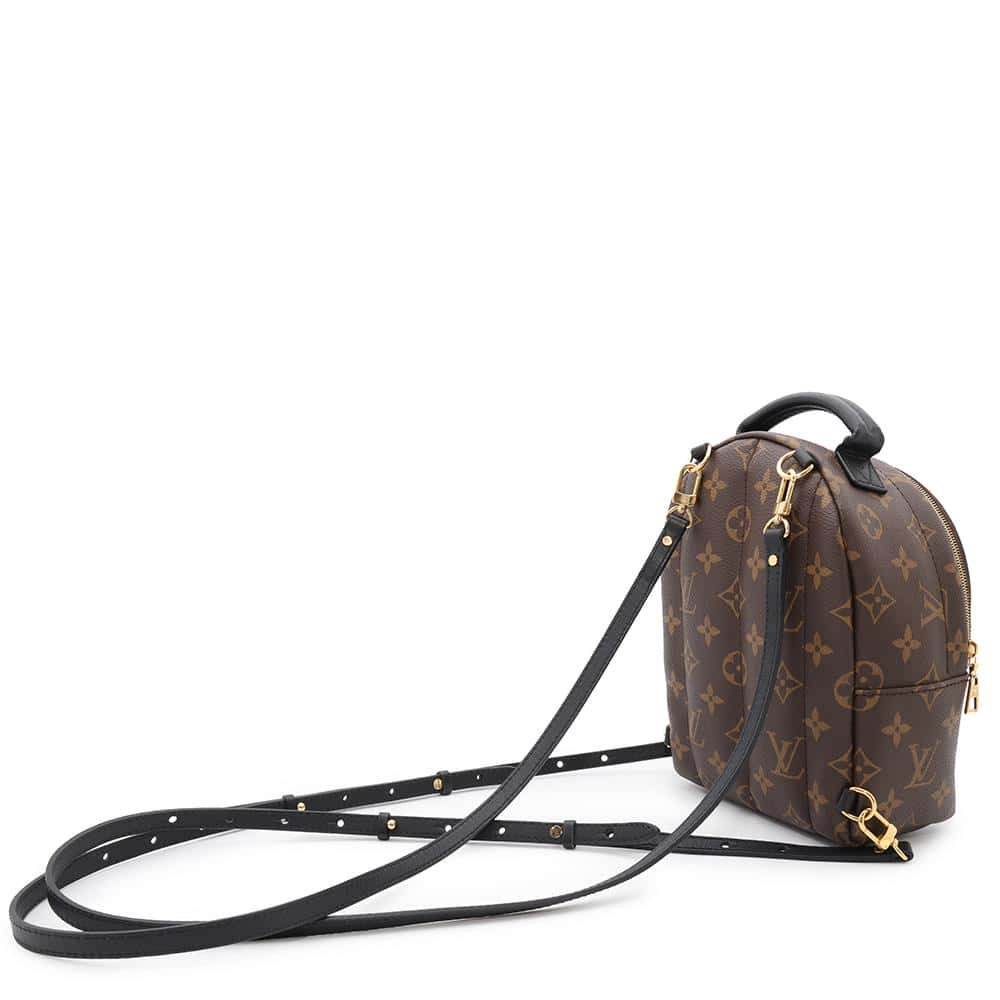 LOUIS VUITTON Palm Springs Backpack NoirM44873 Monogram Size MINI