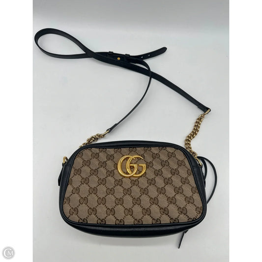 Crossbody Luxury Designer By Gucci, Size: Small
