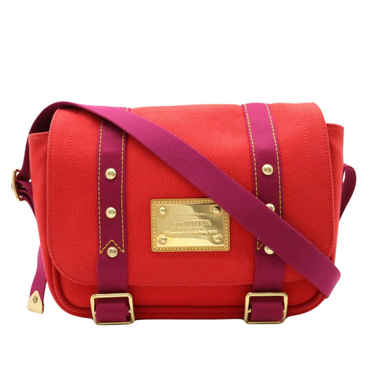 Louis Vuitton Antigua  Canvas Shoulder Bag ()