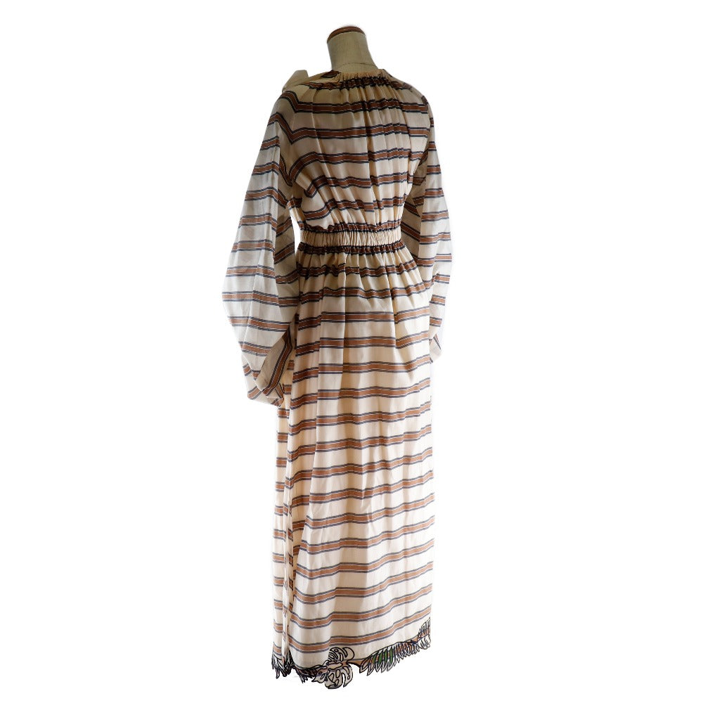 FENDI one piece FD9622 A38D Polyester, Polyurethane beige Cocktail dress Women 36 Used