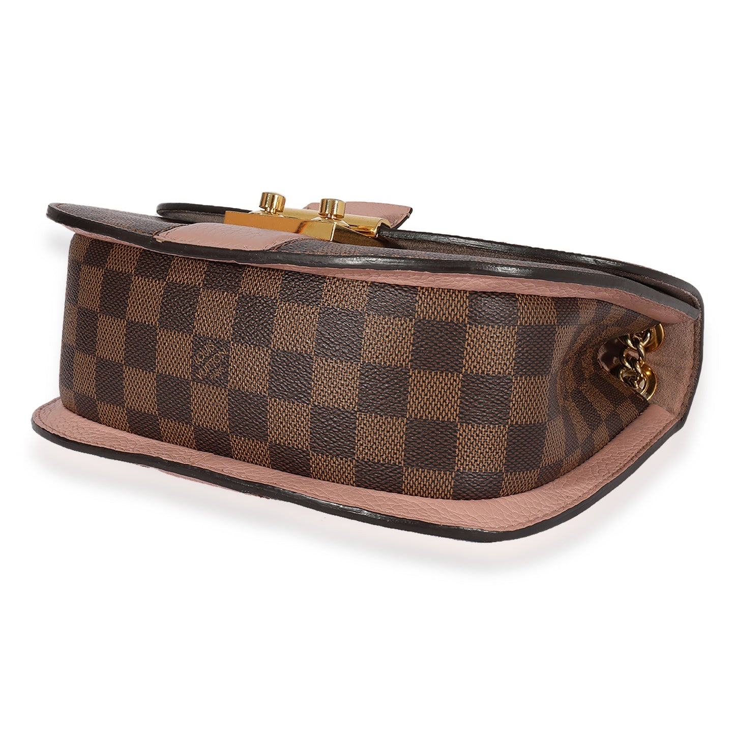 Louis Vuitton Damier Ebene & Magnolia Cuir Taurillon Wight Shoulder Bag