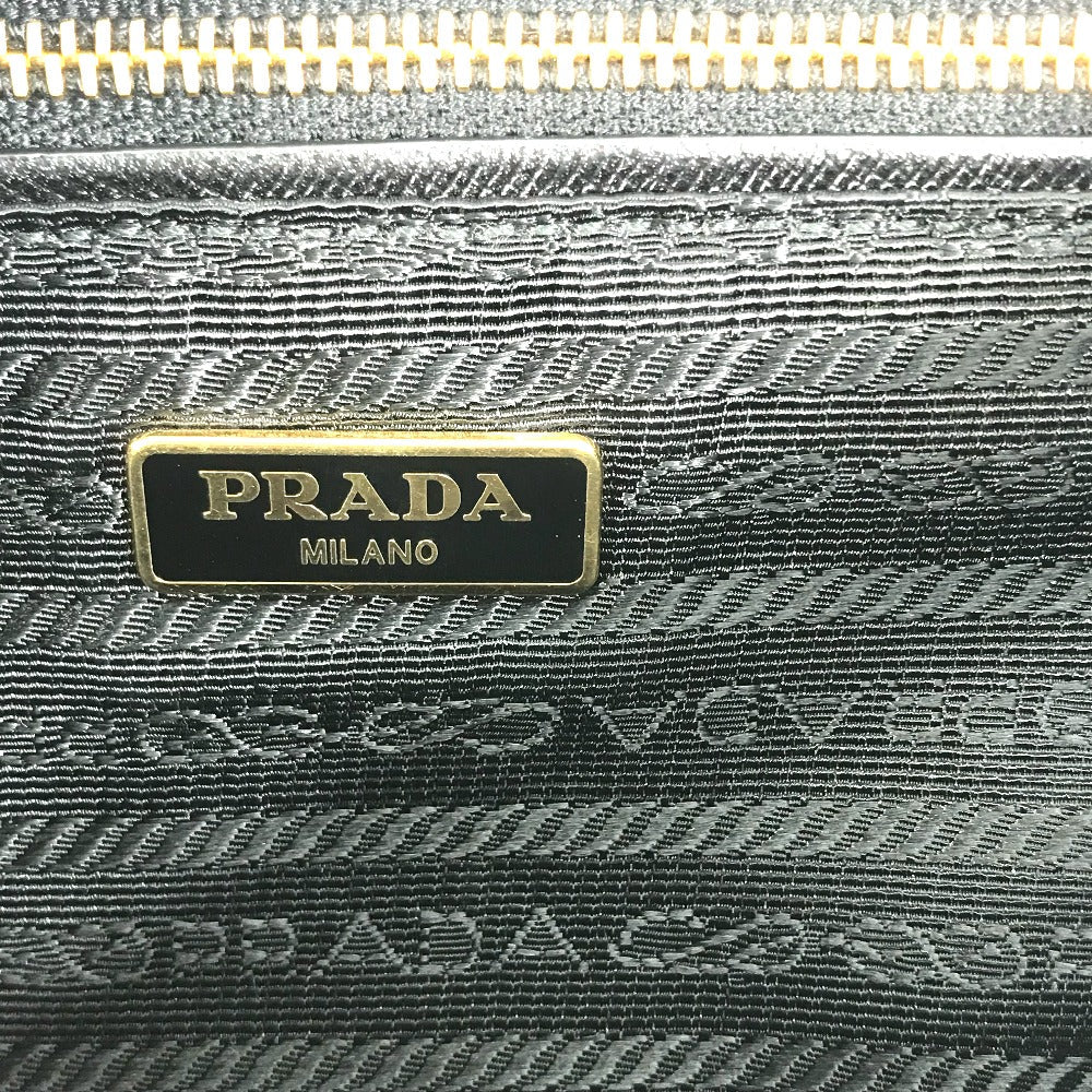 PRADA Shoulder Bag BP0584 Nylon black quilting Women Used