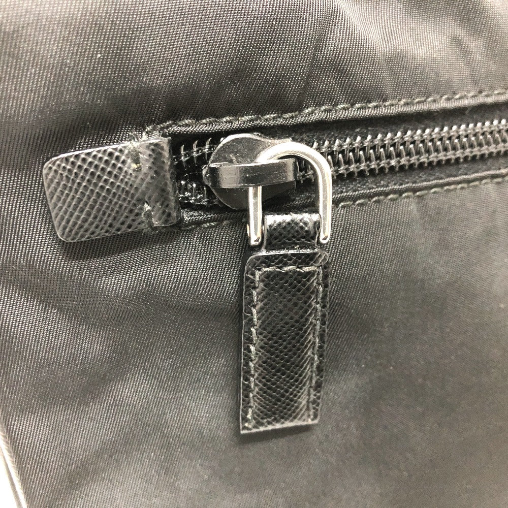 PRADA Shoulder Bag 2VH563 Nylon black Triangle logo