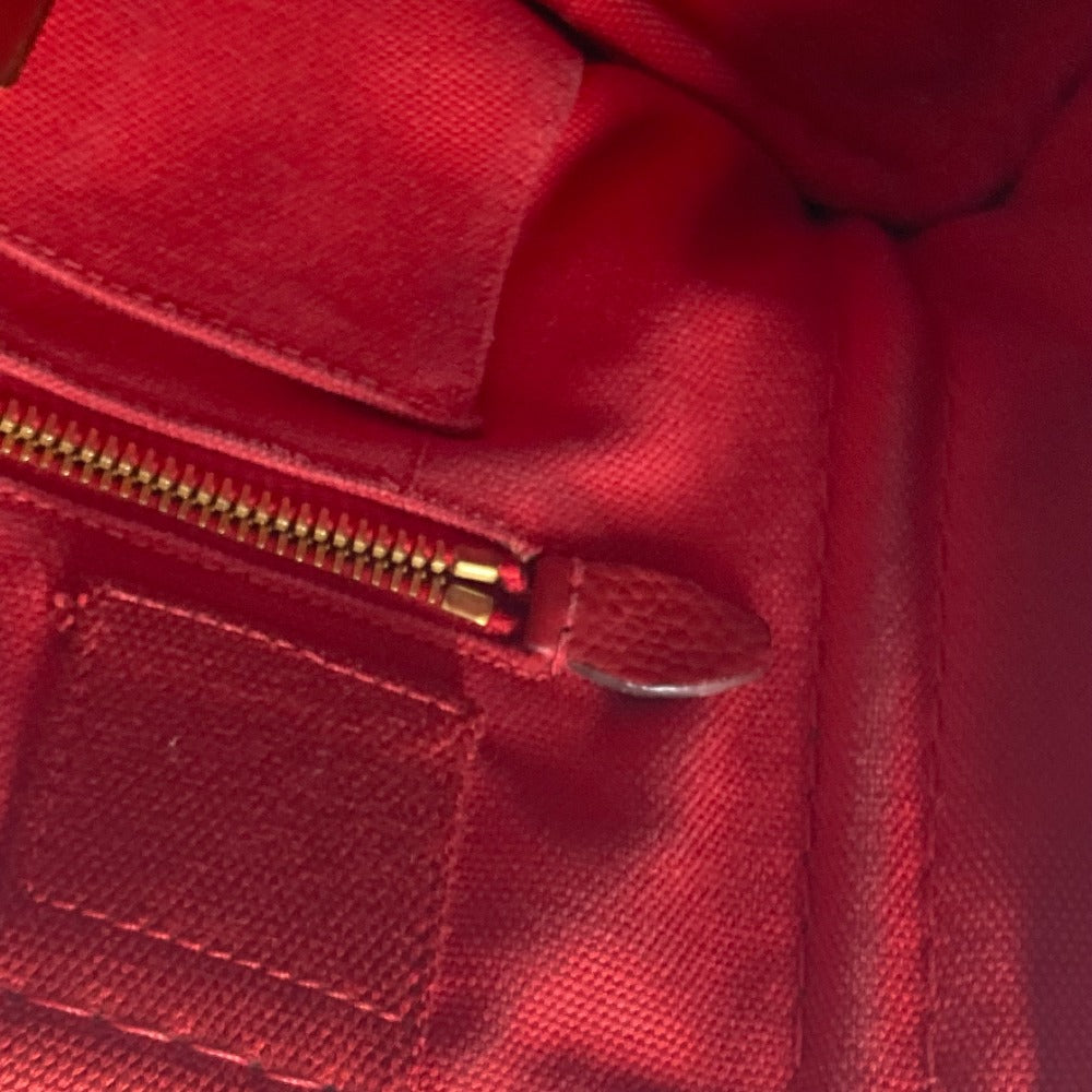 PRADA Handbag canvas Red logo Canapa Stainless Steel MINI