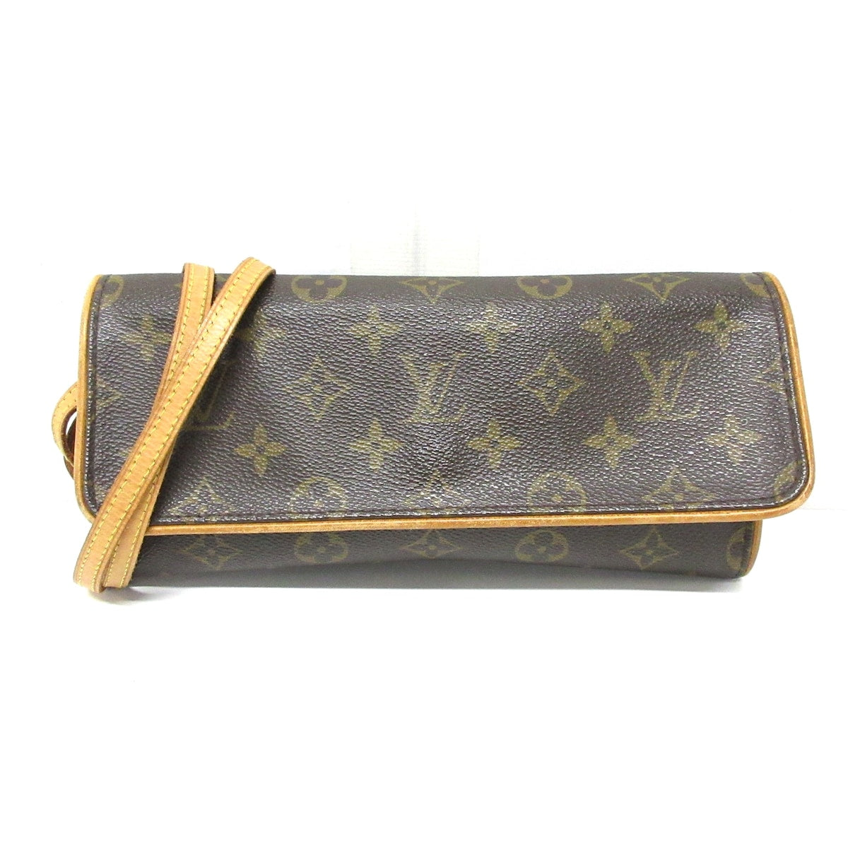 Louis Vuitton Pochette Twin  Canvas Shoulder Bag ()