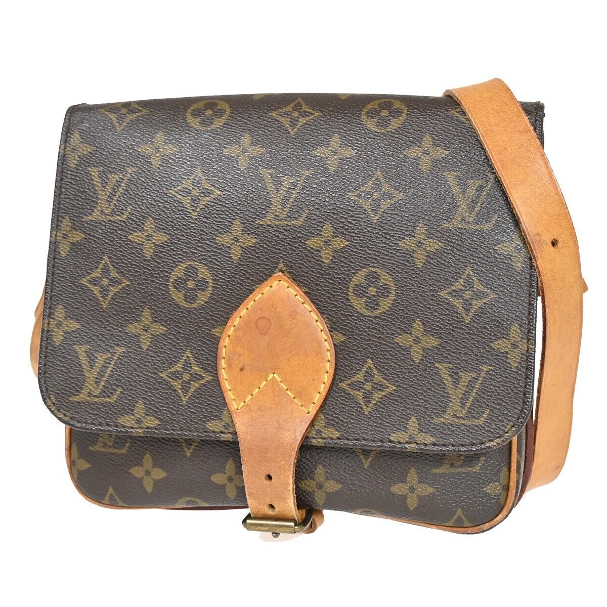 Louis Vuitton Cartouchiere  Canvas Shoulder Bag ()