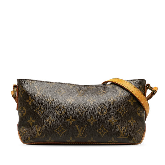 Brown Louis Vuitton Monogram Trotteur Crossbody Bag