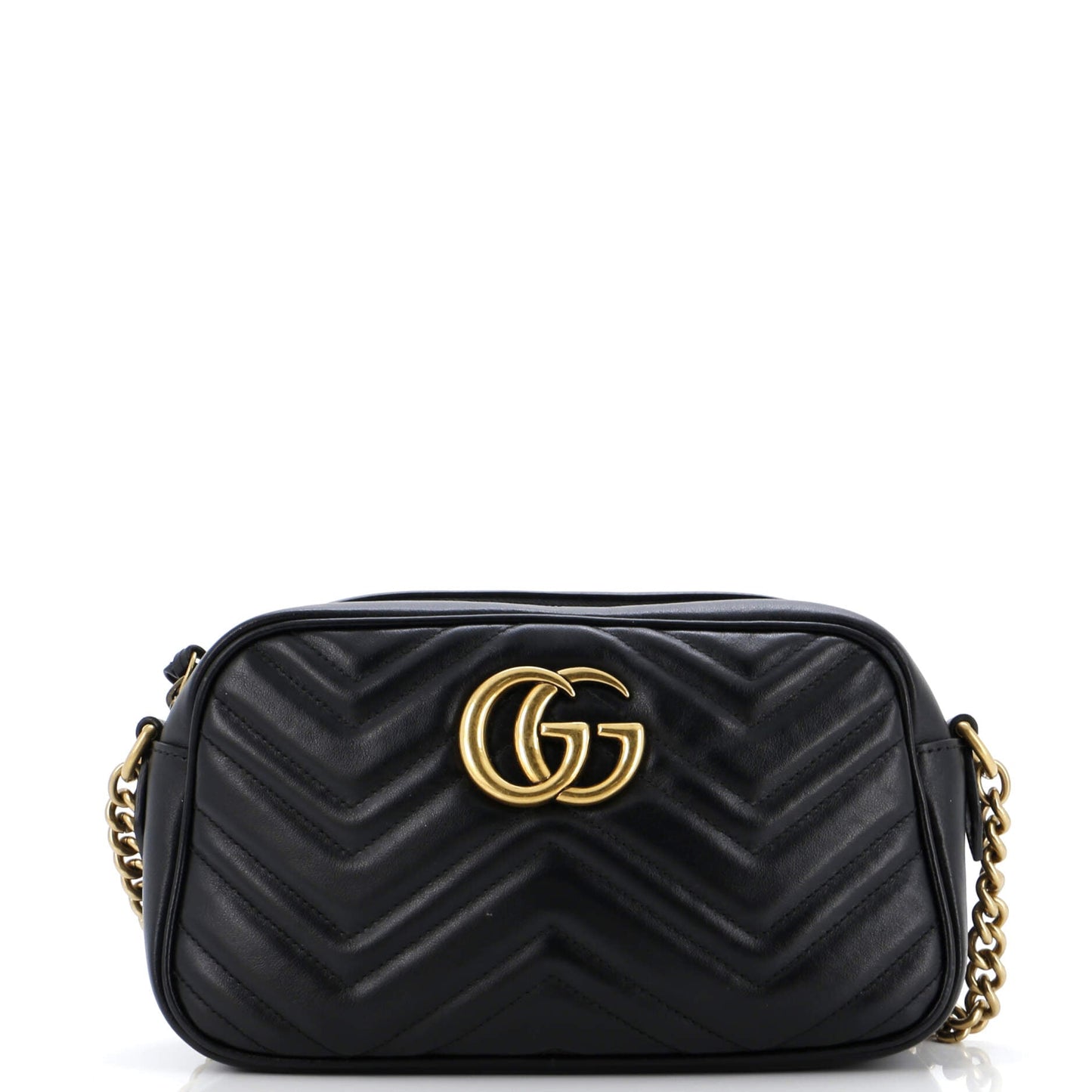 GG Marmont Shoulder Bag Matelasse Leather Small