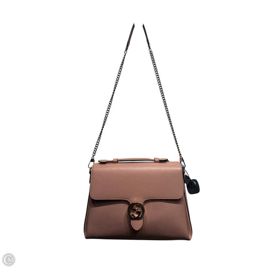 Crossbody Luxury Designer By Gucci, Size: Large