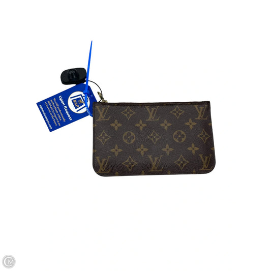 Clutch Luxury Designer By Louis Vuitton, Size: Small